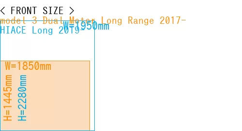#model 3 Dual Motor Long Range 2017- + HIACE Long 2019-